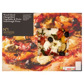 No.1 Roasted Vegetable & Pesto Sourdough Pizza