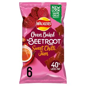 Walkers Oven Baked with Veg Beetroot with Chilli Jam