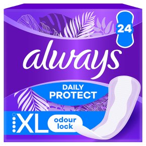 Always dailies long plus pantyliners