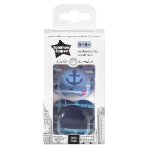 Tommee Tippee London Soothers6-18m