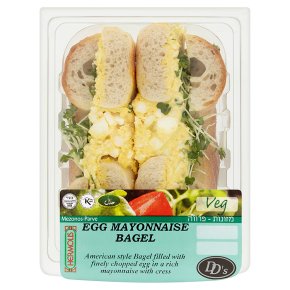 DDs Egg Mayonnaise Bagel