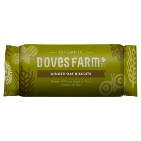 Doves Farm ginger oat biscuits