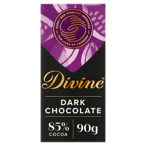 Divine Fairtrade 85% Dark Chocolate