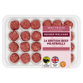 Waitrose Aberdeen Angus Beef Meatballs | Waitrose & Partners