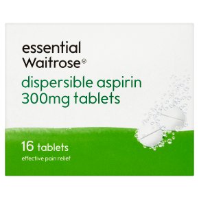 essential Waitrose Dispersible Aspirin