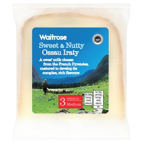 Waitrose medium Ossau Iraty cheese, strength 3