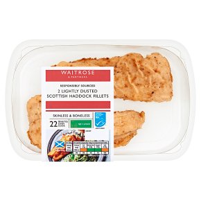 Waitrose Lightly Dusted Scottish Haddock