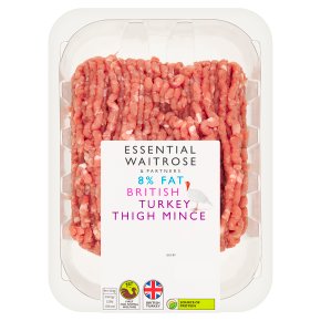 essential Waitrose British Turkey Thigh Mince