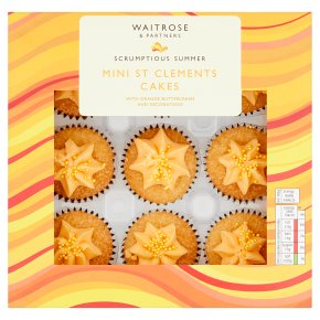 Waitrose Mini St Clements Cakes