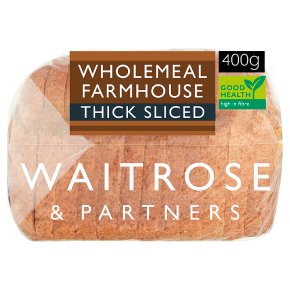 Waitrose Wholemeal Farmhouse Thick