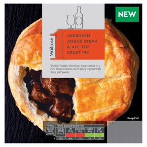 Waitrose 1 Aberdeen Angus Steak & Ale Top Crust Pie