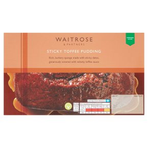 Waitrose Sticky Toffee Pudding