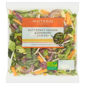 Waitrose Butternut Squash & Edamame Stir Fry