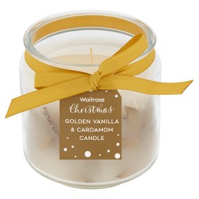 Waitrose Golden Vanilla Jar Candle