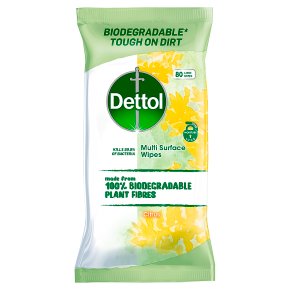 Dettol Biodegradable Wipes Citrus