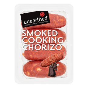 Unearthed 4 smoked cooking chorizo sausages