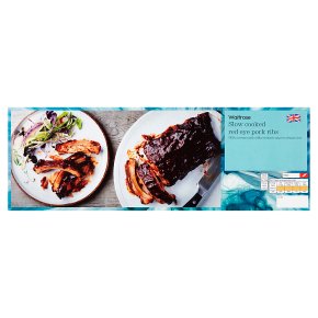 Waitrose Slow Cooked Red Eye Pork Ribs