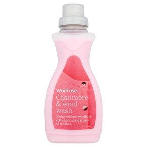 Waitrose Cashmere & Wool Wash 18 washes