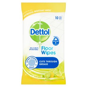 Dettol Floor Wipes Lemon & Lime