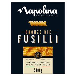 Napolina fusilli bronze die pasta