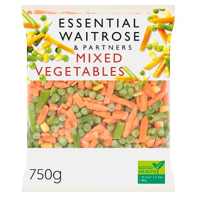essential Waitrose vegetable mix