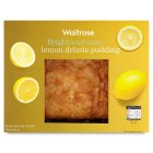 Waitrose Lemon Drizzle Pudding - 460g 